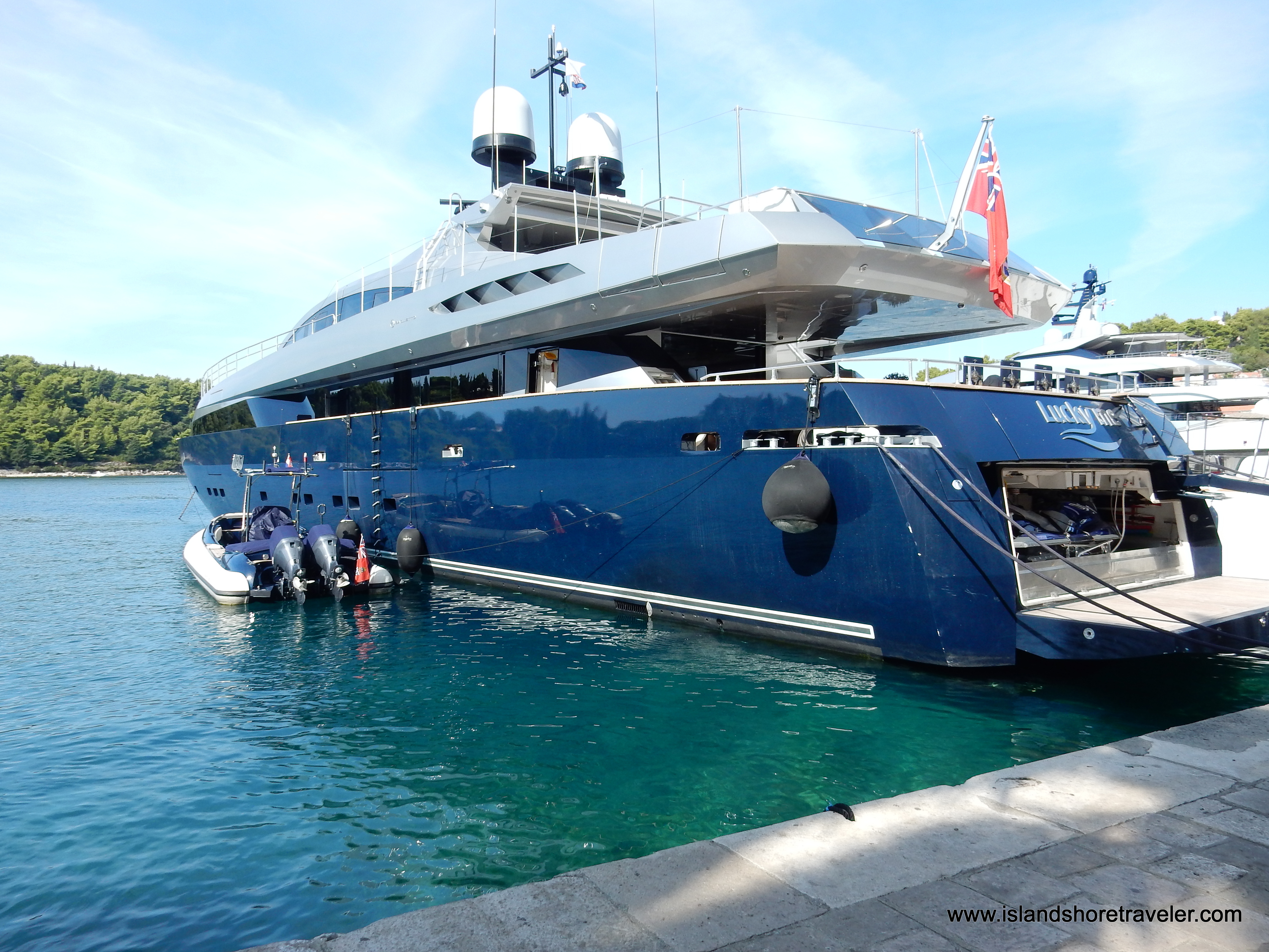 "Lucky Me" Yacht Docked in Cavtat