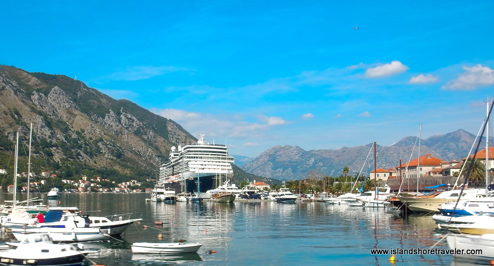 ms Eurodam Docked in Kotor, Montenegro