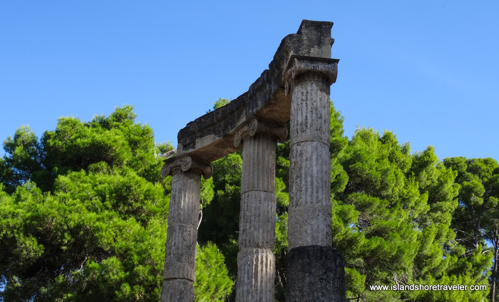 Ruins of Philippeion, Ancient Olympia, Greece