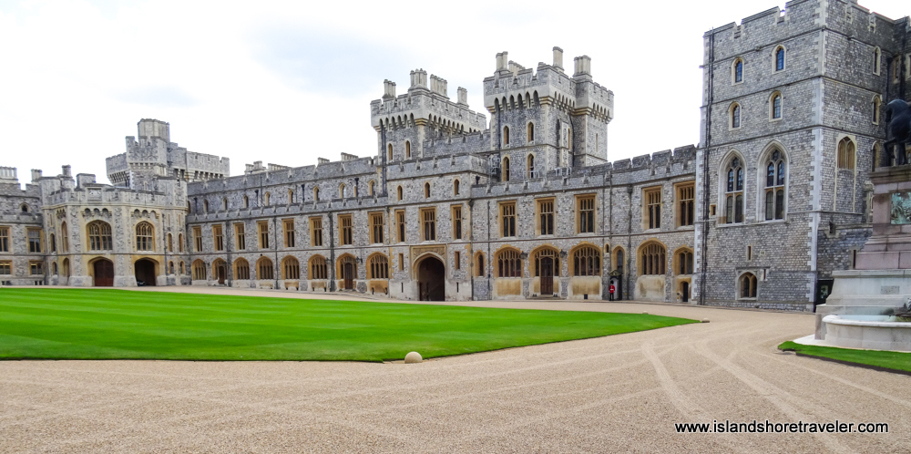 Gray Gothic Quadrangle at Windsor Castle